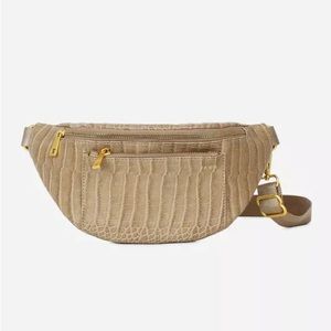 Fawn Design The Fawny Pack in Croc Latte